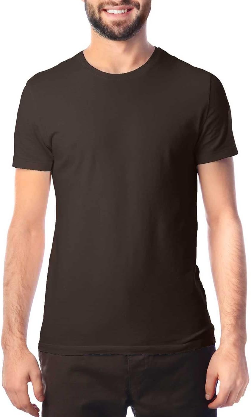 Brown Basic Everyday T-Shirt