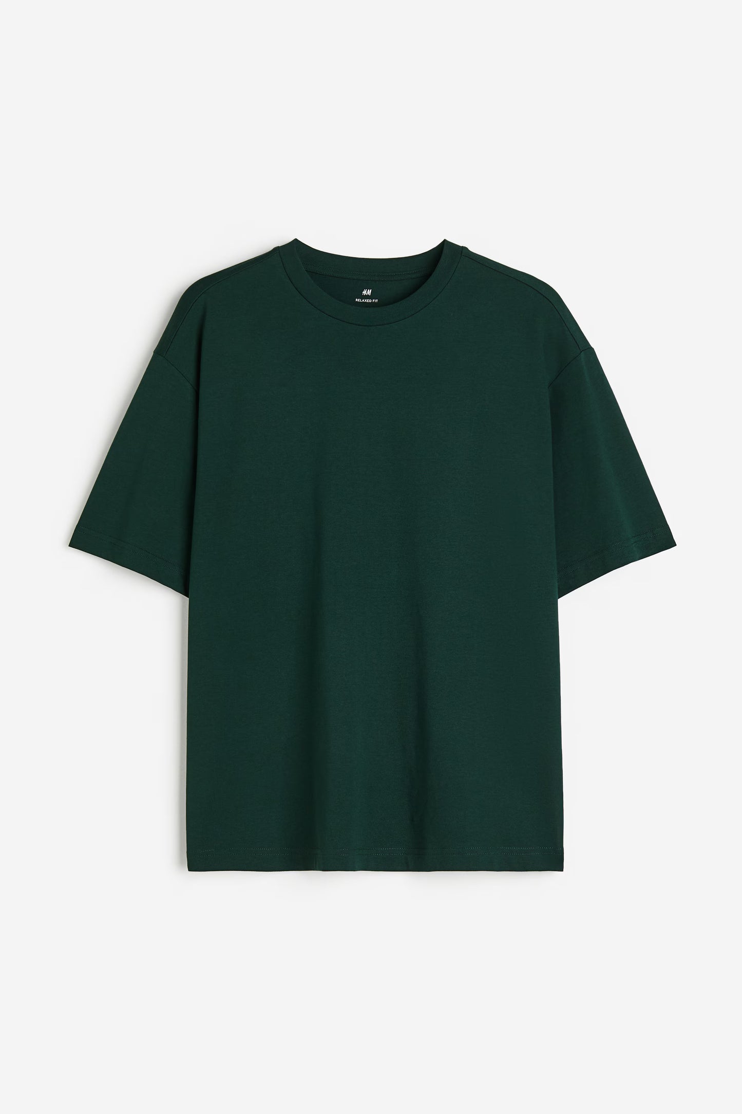 Dark Green Basic T-Shirt