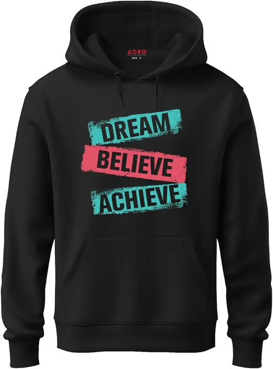 Dream Believe Achieve Graphic Hoodie
