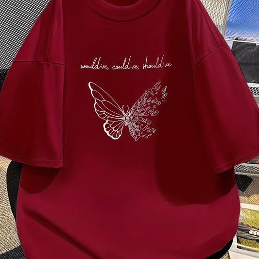 Butterfly Oversized T-Shirt