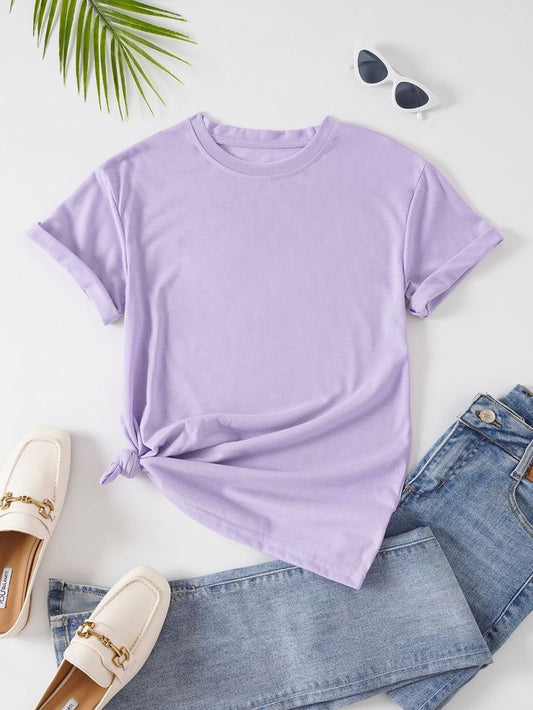 Women’s Lavender Basic T-Shirt