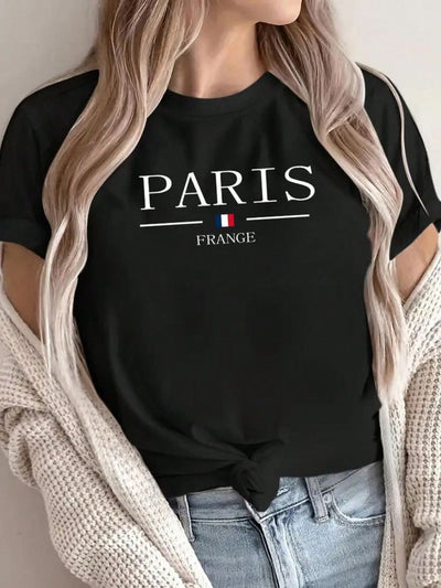 Women’s Paris Print Graphic T-Shirt