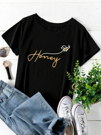 Women’s Honey Script Graphic T-Shirt