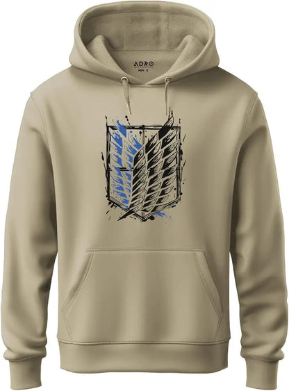 Green Butterfly Graphic Hoodie