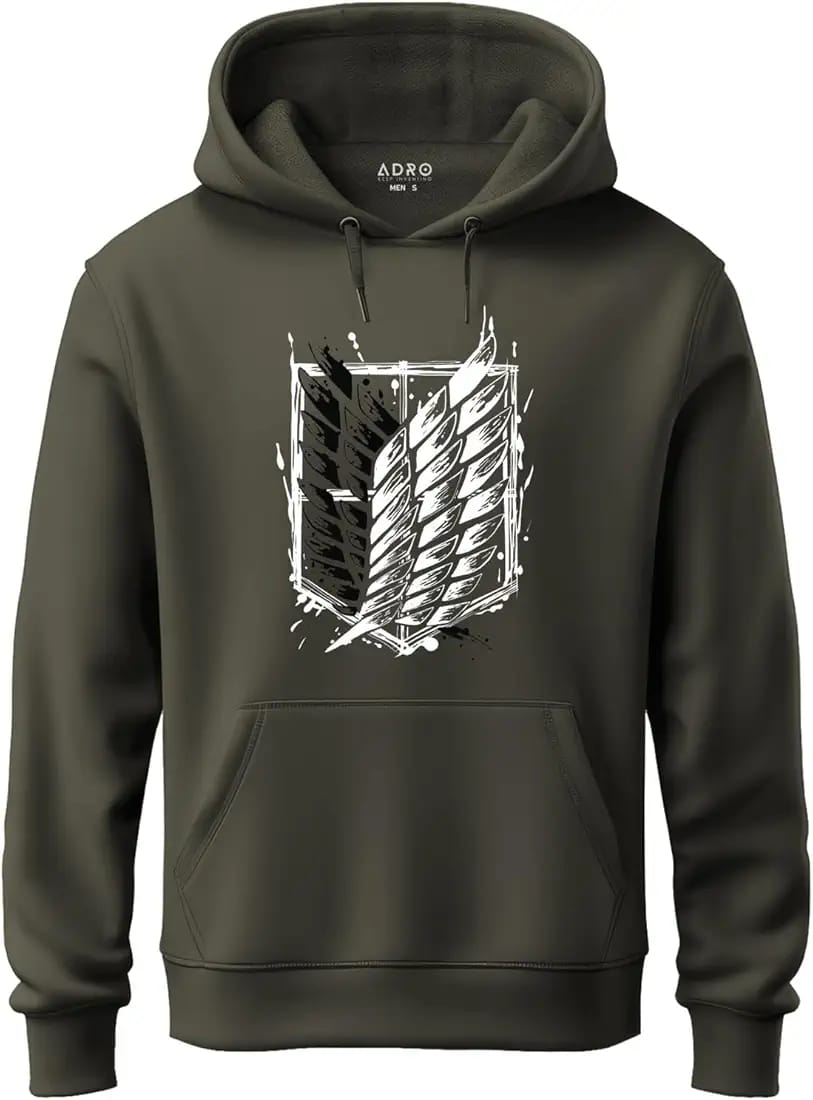 Green Butterfly Graphic Hoodie