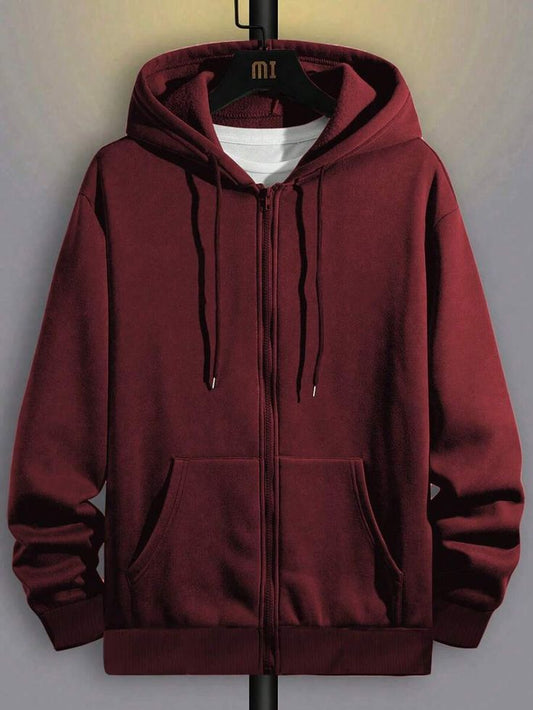 Casual Zip Hoodie