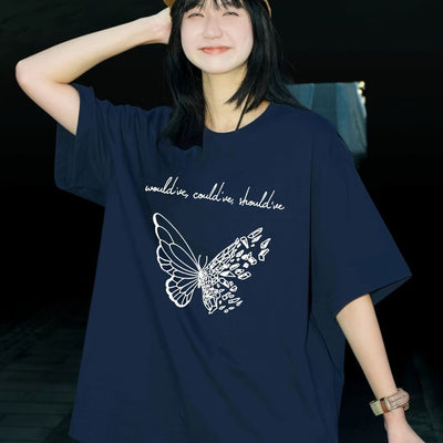 Butterfly Oversized T-Shirt