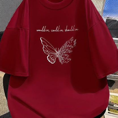 Butterfly Oversized T-Shirt