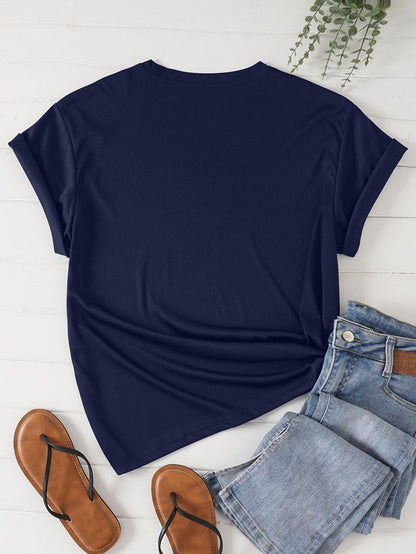 Women’s Light Blue Basic T-Shirt
