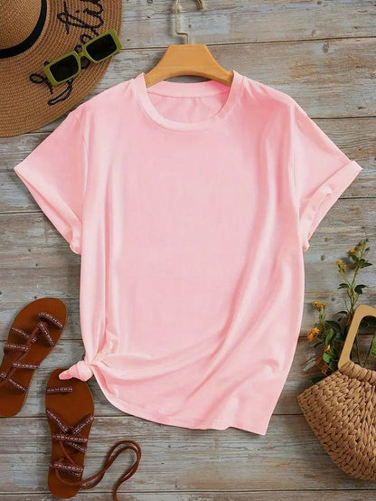 Women’s Light Blue Basic T-Shirt